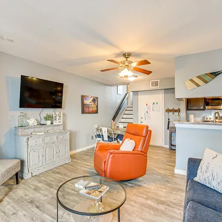 Relaxing Galveston Condo, Quarter Mile To Seawall! Exterior photo